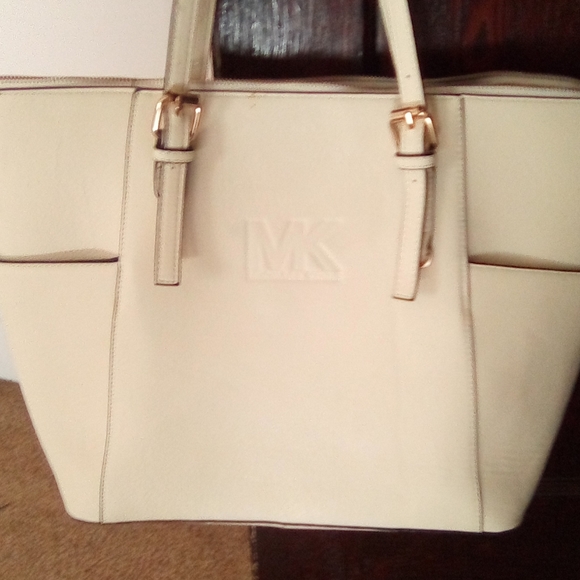 Michael Kors off white bag